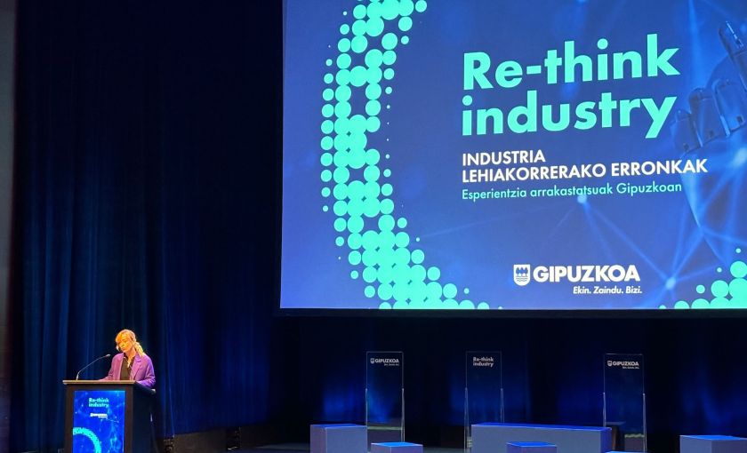 La Diputación Foral de Gipuzkoa ha organizado Re-think Industry