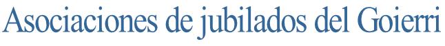 Asociaciones de jubilados del Goierri luzean