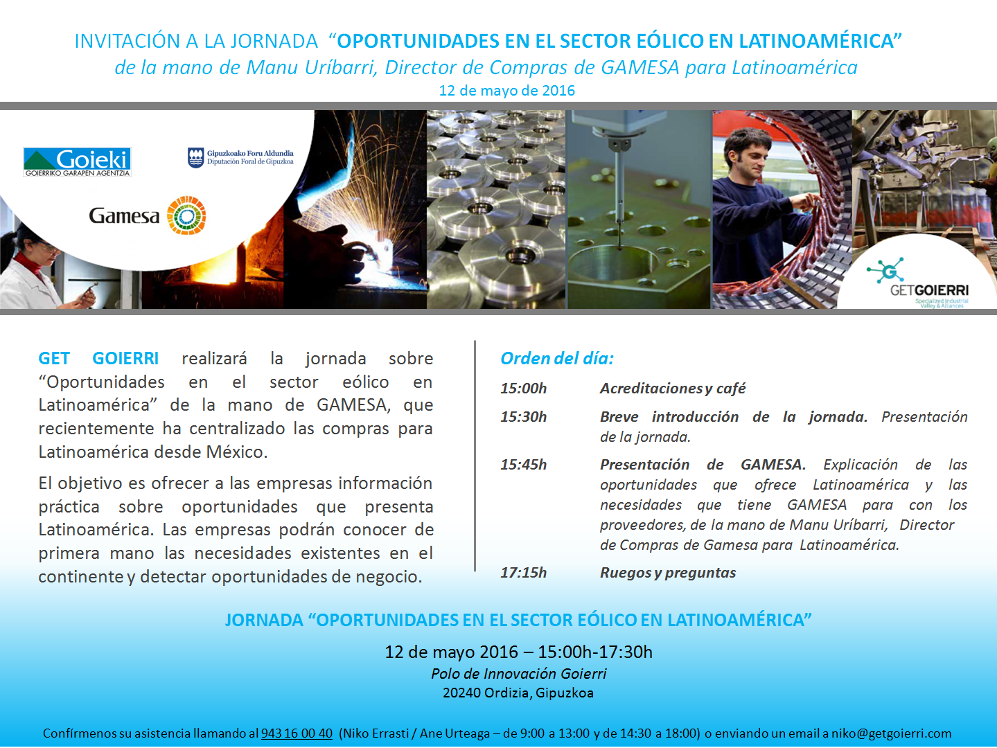 Invitación a la jornada 2