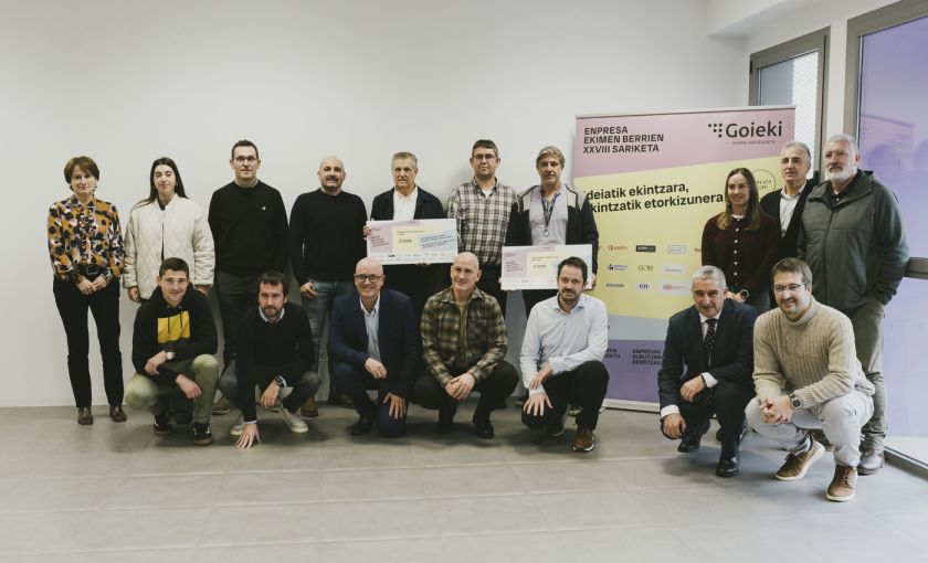 Entrega de premios del XXVIII. Concurso de proyectos empresariales de Goierri
