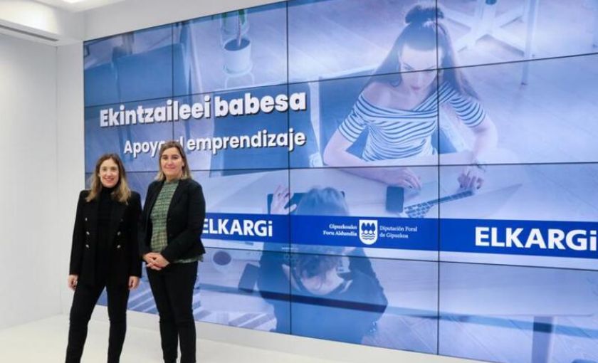 Elkargik eta Aldundiak ekintzailetzarako finantzazio berri bat aktibatu dute