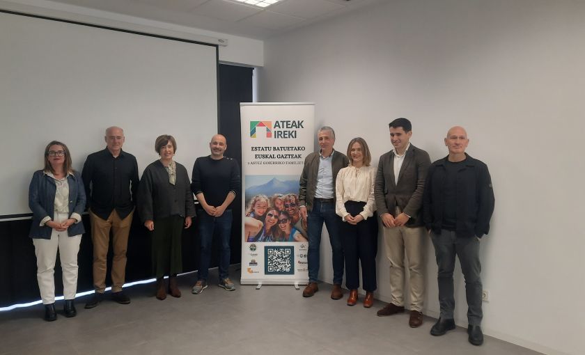 Jóvenes vascos/as de Estados Unidos vendrán a pasar tres semanas a familias del Goierri