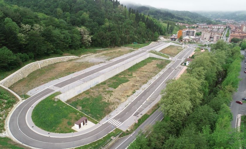Goierri Beheko Industrialdea ha finalizado las obras del polígono Kanpandegi de Lazkao