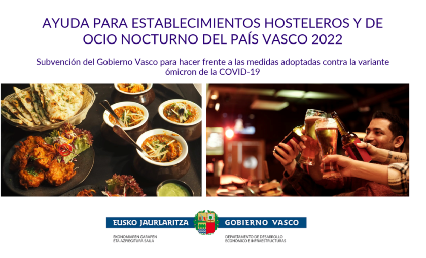 Ayuda para establecimientos hosteleros y de ocio nocturno 2022