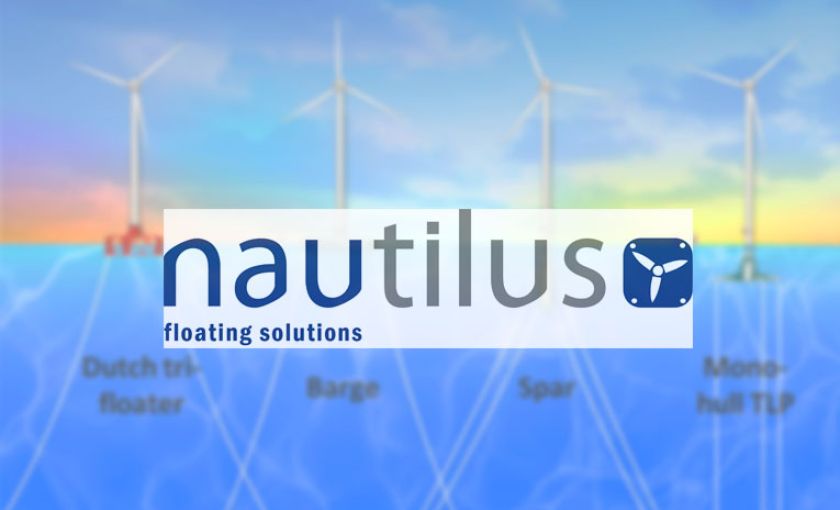 Nautilus realiza el primer ensayo del primer prototipo de eólica offshore marina