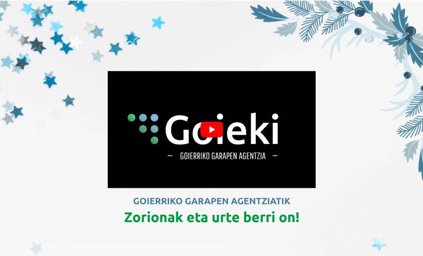 Goieki cerrado en navidades