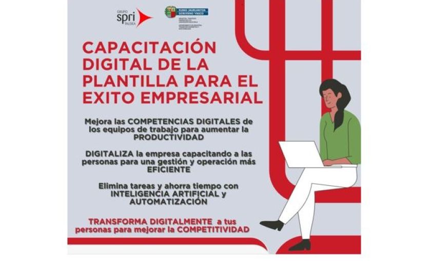 Jornada de presentación del Programa de Competencias Digitales Profesionales 2025 de SPRI