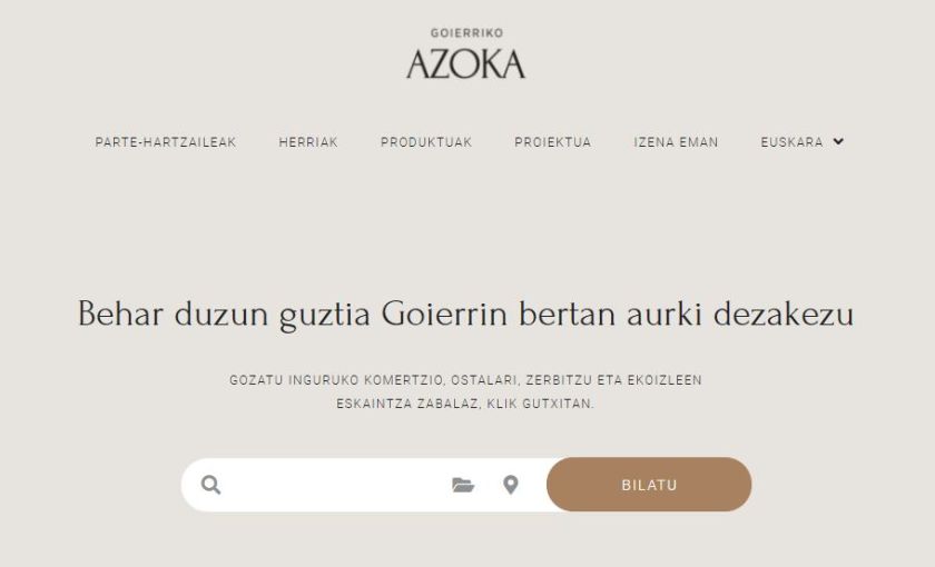 Goierriko Azokak spot berria kaleratu du
